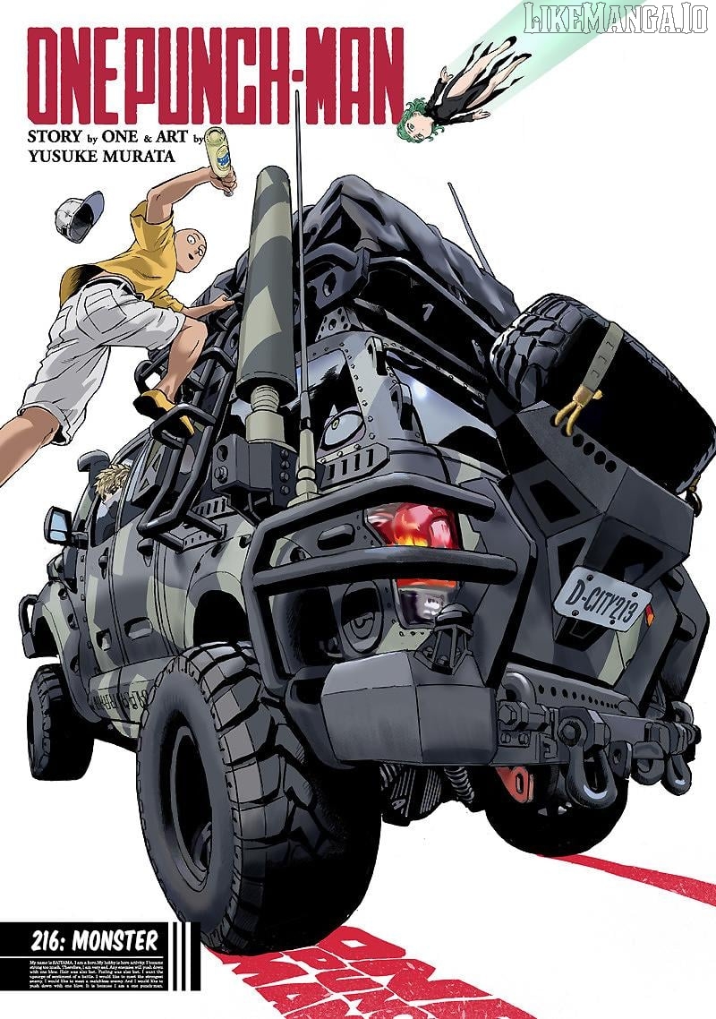 One-Punch Man, Chapter 216 image 01